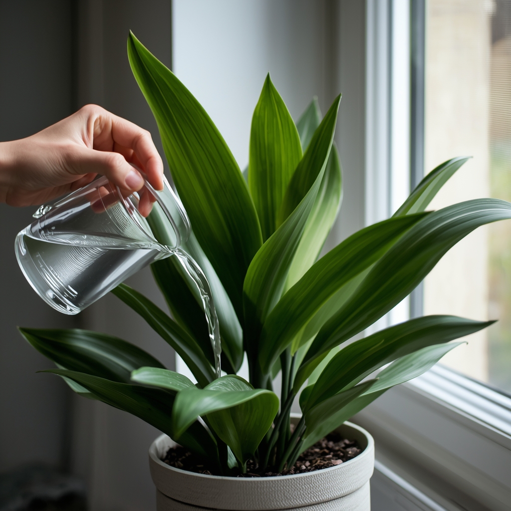 Nega aspidistre – zalivanje i osvetljenje za šuštar palmu